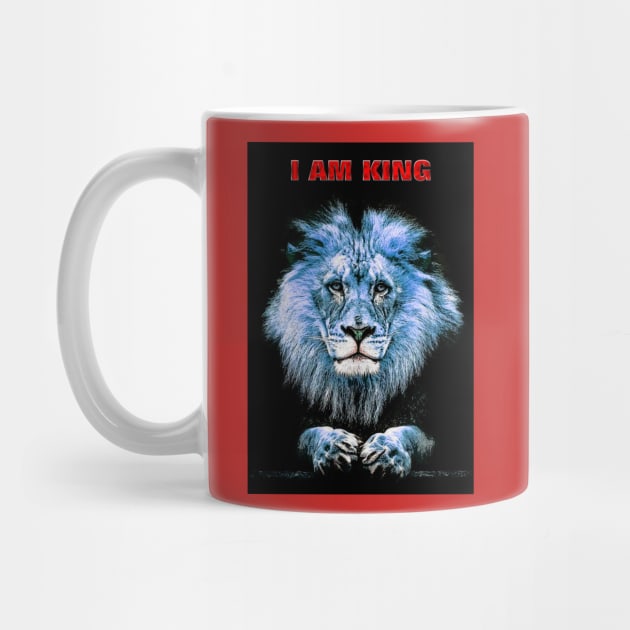 I am King. Lion by madone